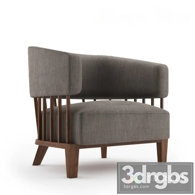 Minotti Jacques Armchair 3D Model Download Minotti Jacques Armchair 3D Model Download