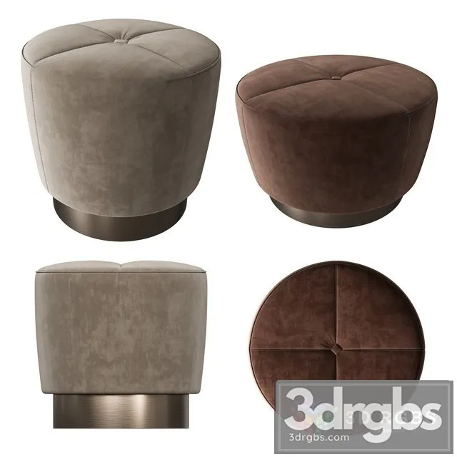 Minotti Jacques Sets 3D Model Download