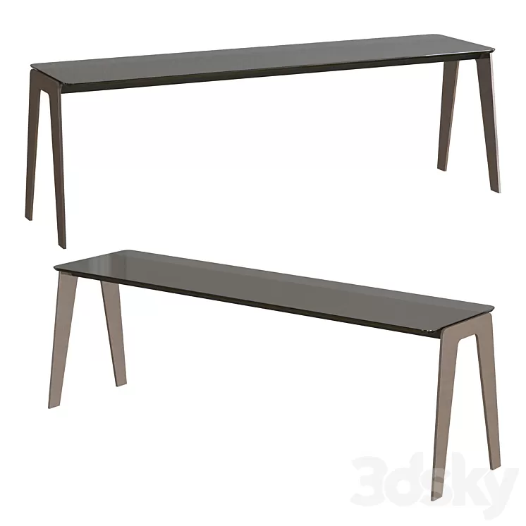 Minotti Kirk – console table 3D Model