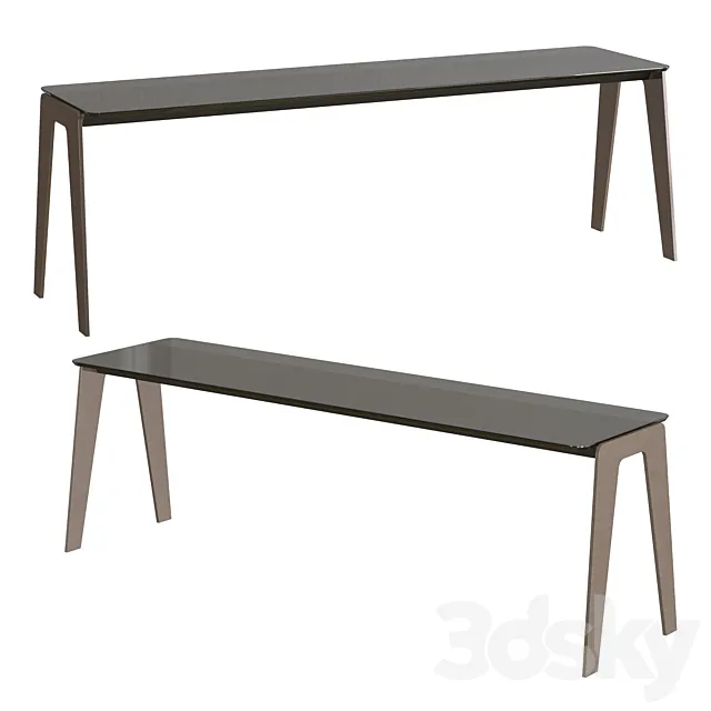 Minotti Kirk – console table 3DModel