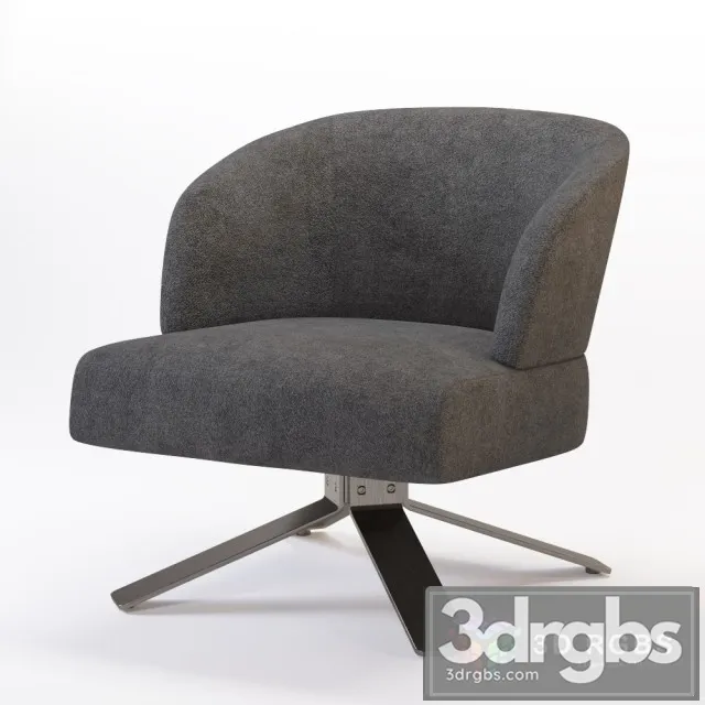 Minotti Kreslo Creed Armchair 3D Model Download Minotti Kreslo Creed Armchair 3D Model Download