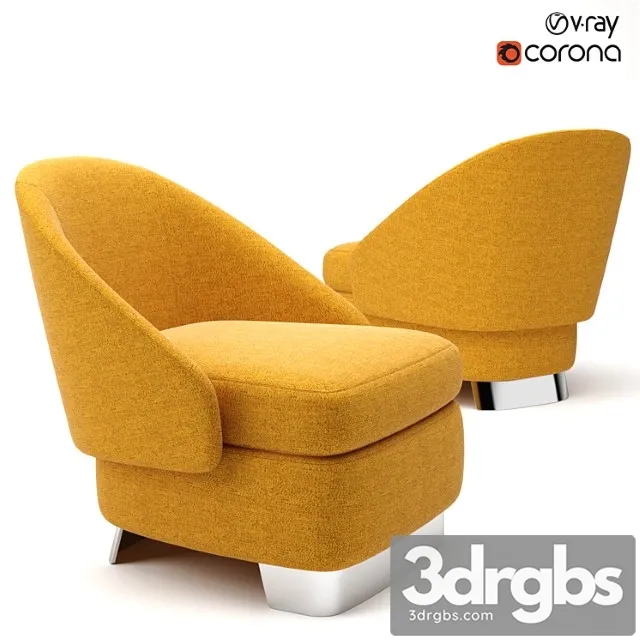 Minotti lawson armchair