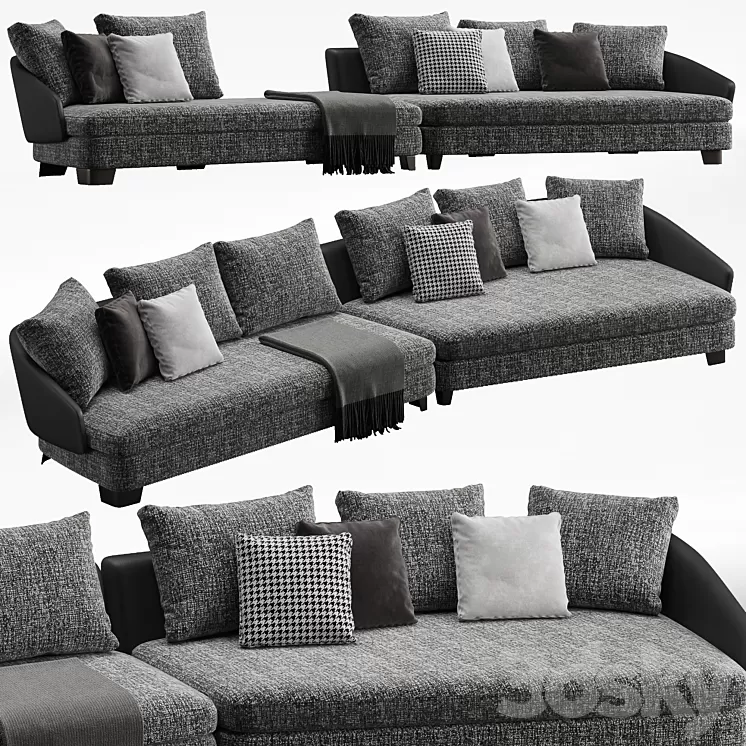 Minotti lawson sofa 3D Model Free Download Minotti lawson sofa 3D Model Free Download