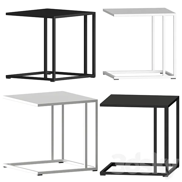 Minotti Leger Outdoor Table 3DModel Minotti Leger Outdoor Table 3DModel