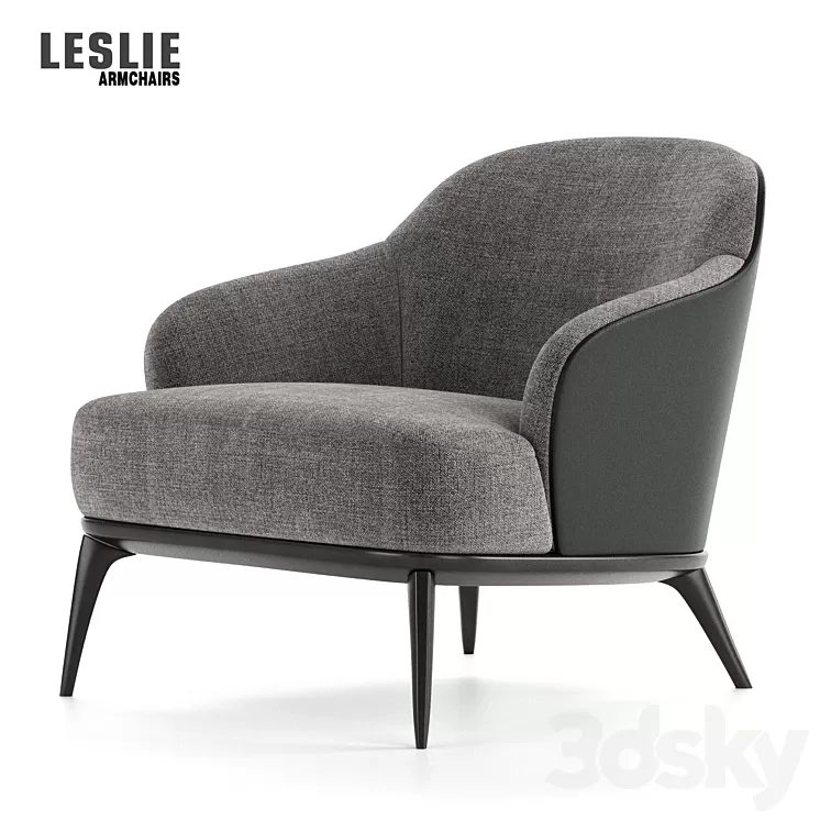Minotti LESLIE ARMCHAIR 3D Model Free Download Minotti LESLIE ARMCHAIR 3D Model Free Download