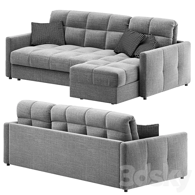 Minotti Moon seater sofa 3DModel