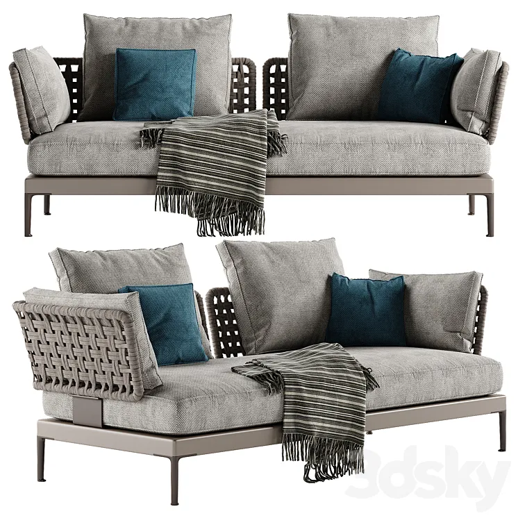 Minotti Patio sofa 3D Model Free Download Minotti Patio sofa 3D Model Free Download