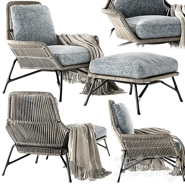 Minotti Prince “Cord” Indoor 3DModel