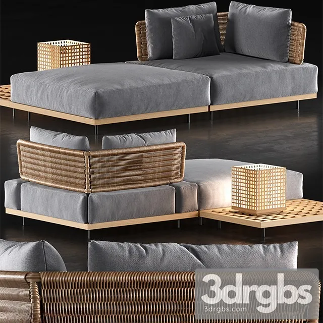 Minotti Quadrado 3D Model Download Minotti Quadrado 3D Model Download