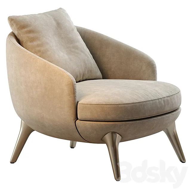 Minotti Raphael 3D Model Minotti Raphael 3D Model