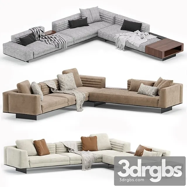 Minotti roger modular sofa Minotti roger modular sofa