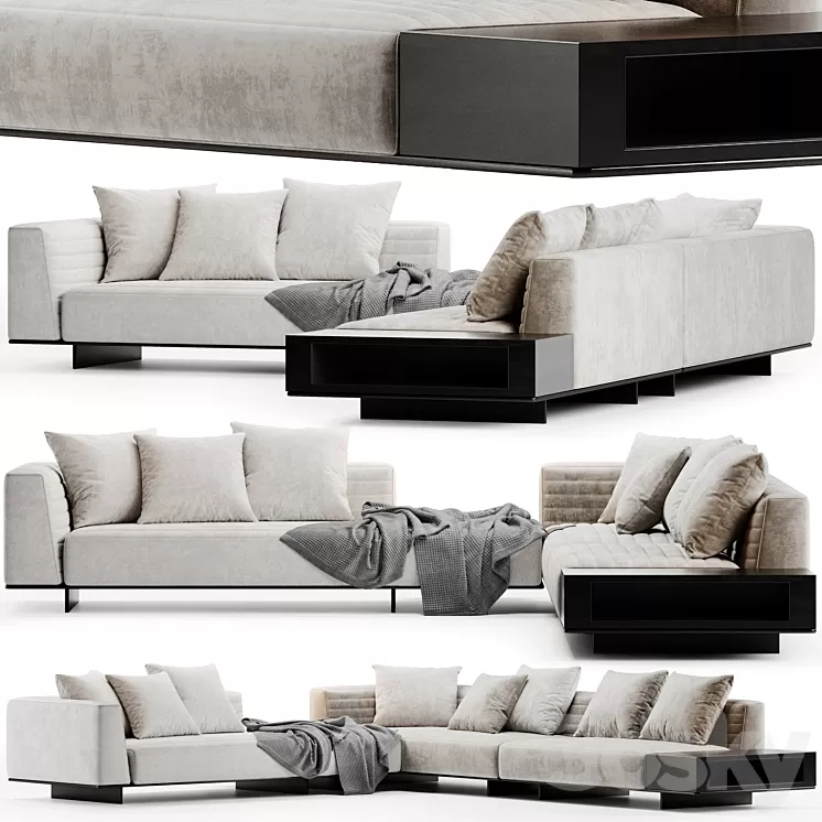 Minotti Roger vol2 3D Model