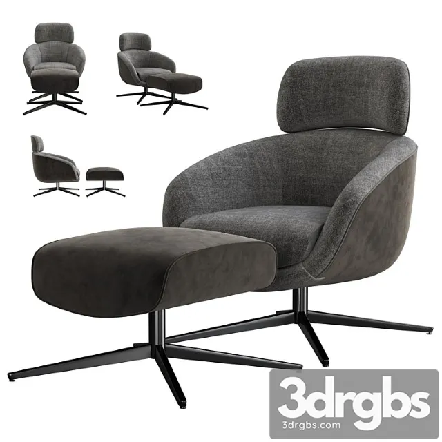 Minotti russell armchair