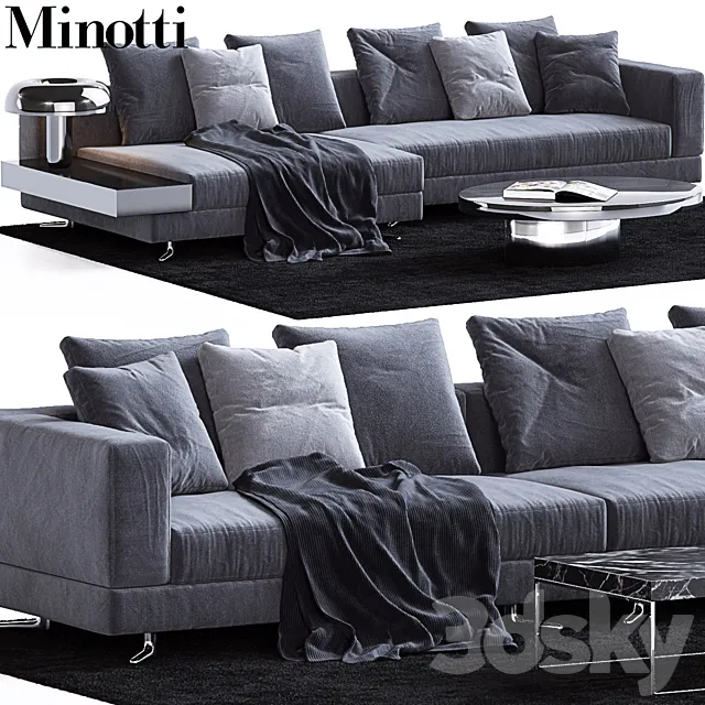Minotti Set 6 3DModel