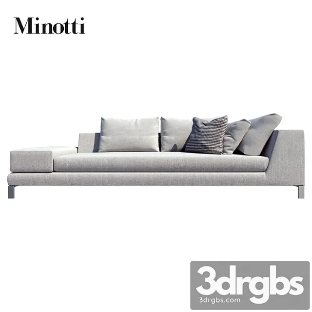 Minotti Sofas Hamilton Islands Compositions 01 3D Model Download Minotti Sofas Hamilton Islands Compositions 01 3D Model Download