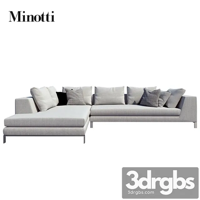 Minotti Sofas Hamilton Islands Compositions 02 3D Model Download Minotti Sofas Hamilton Islands Compositions 02 3D Model Download