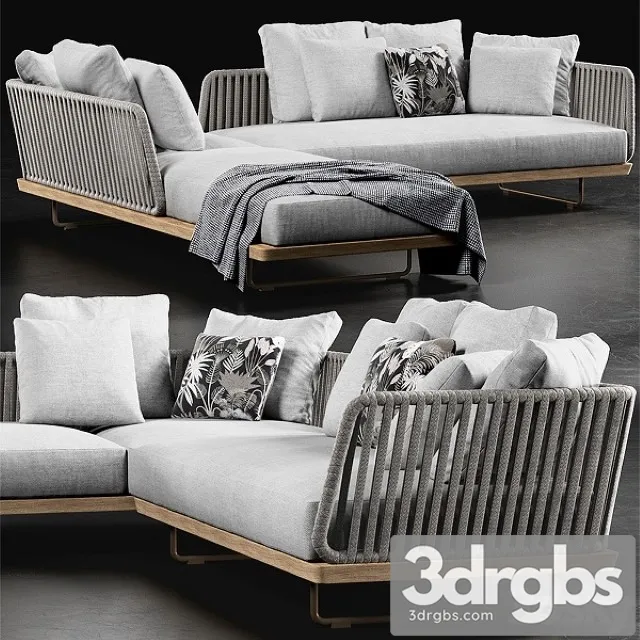 Minotti Sunray 3D Model Download Minotti Sunray 3D Model Download