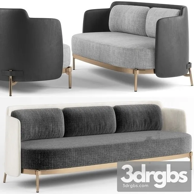 Minotti Tape Sofa 3D Model Download Minotti Tape Sofa 3D Model Download