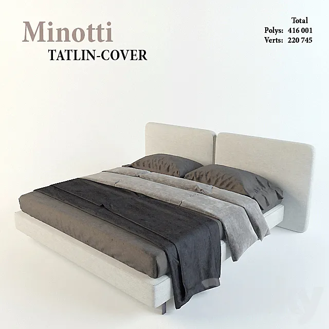 Minotti. TATLIN-COVER. 3DModel