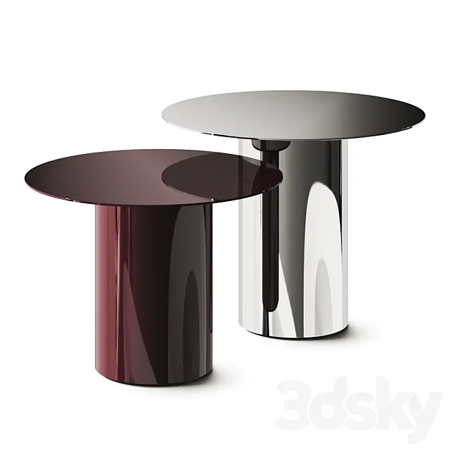Minotti Tokie Coffee Table 3D Model