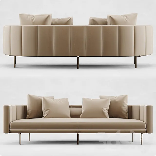 Minotti tori sofa 3DModel