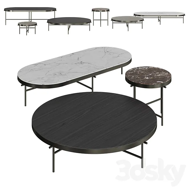 Minotti TORII 3D Model