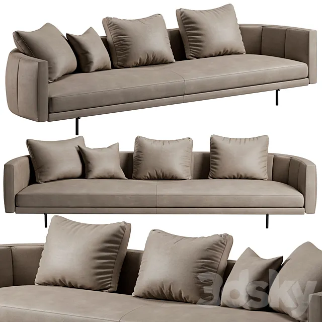 Minotti Torii by Minotti 3D Model Minotti Torii by Minotti 3D Model