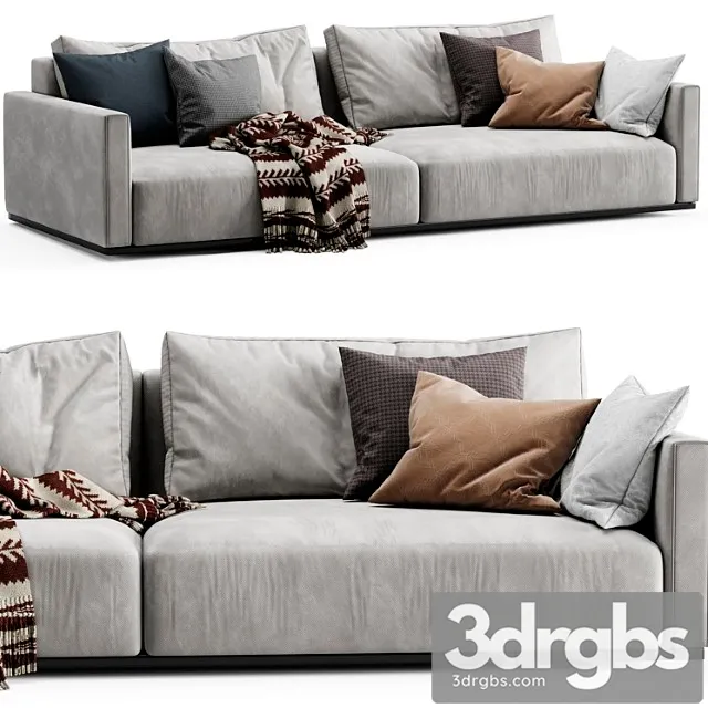 Minotti torri 2 seat sofa 1 Minotti torri 2 seat sofa 1