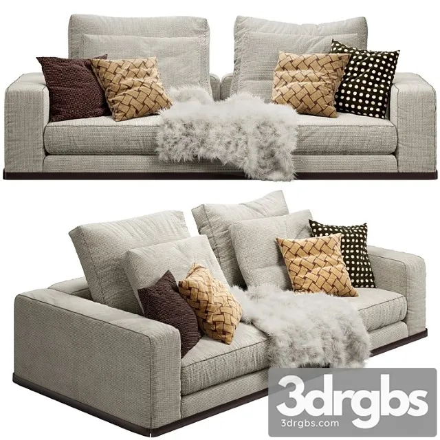 Minotti west sofa 2 3D Model Download Minotti west sofa 2 3D Model Download