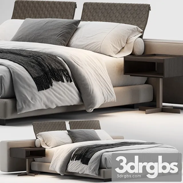 Minotti yang bed Minotti yang bed