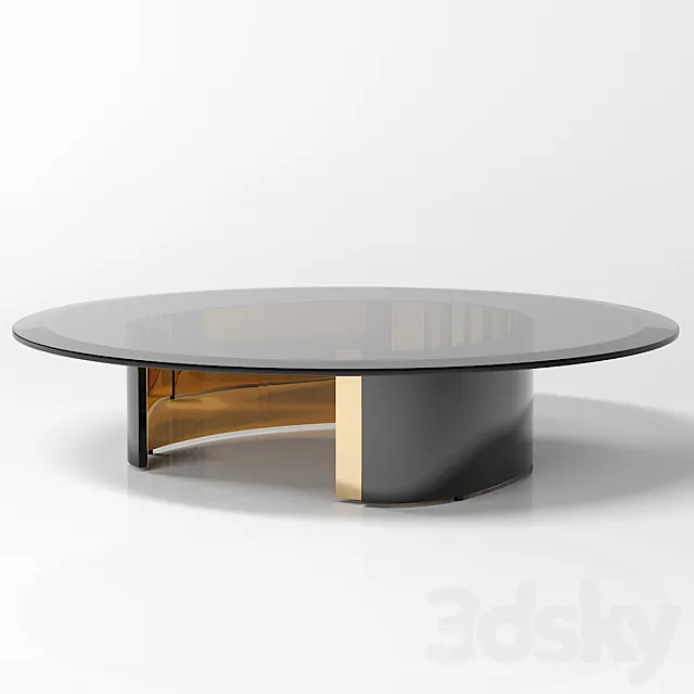 Minotti_Bangle Round coffee table 3DModel
