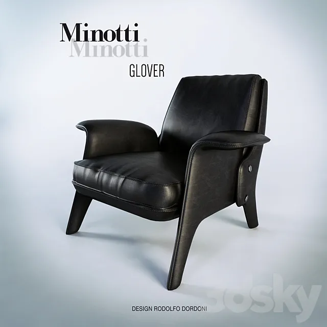 Minotti_Glover 3D Model Minotti_Glover 3D Model