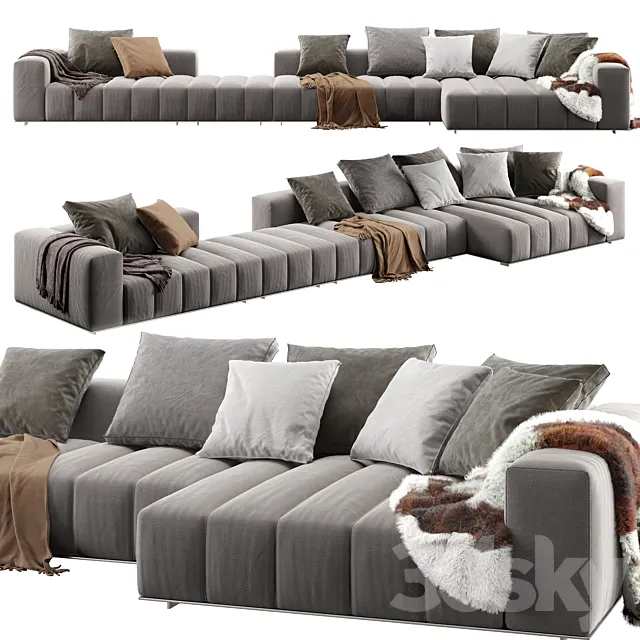 Minotti_Goodman sofa 3D Model Minotti_Goodman sofa 3D Model