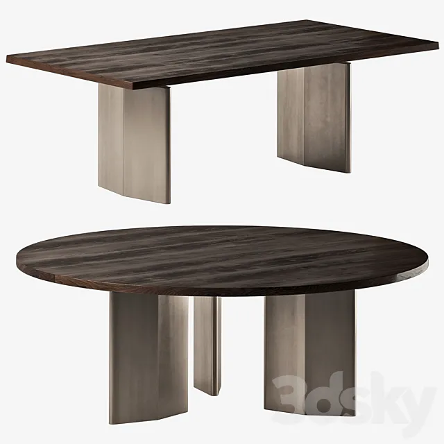 Minotti_morgan_table 3DModel