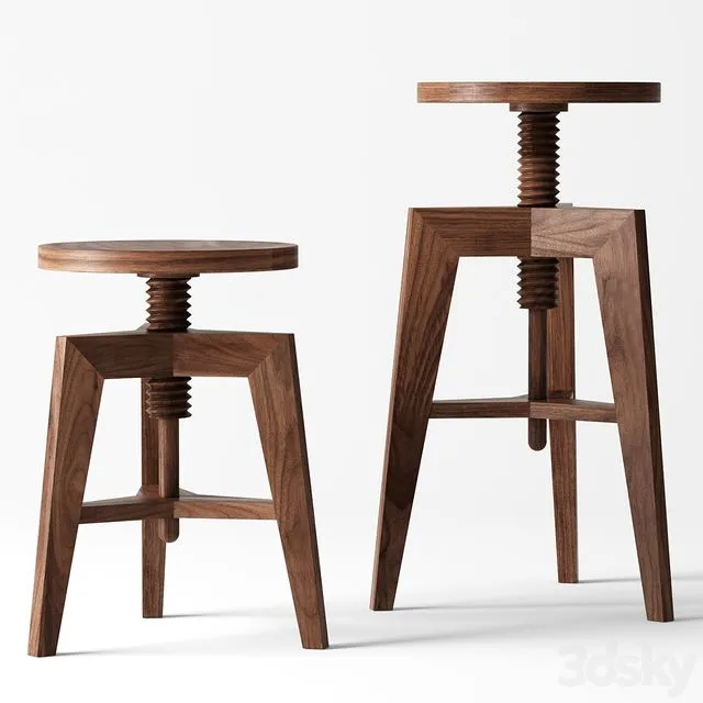 MINT Screw Bench 3D Model MINT Screw Bench 3D Model