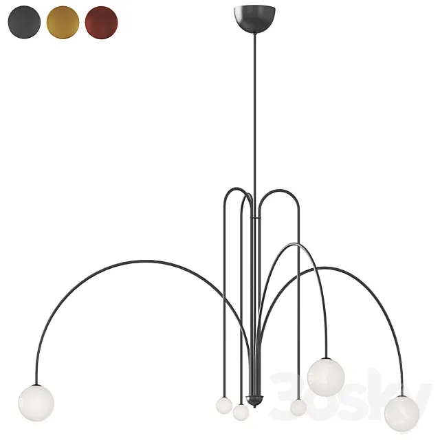 Mintbliss – Bomba Pendant 3D Model Mintbliss – Bomba Pendant 3D Model