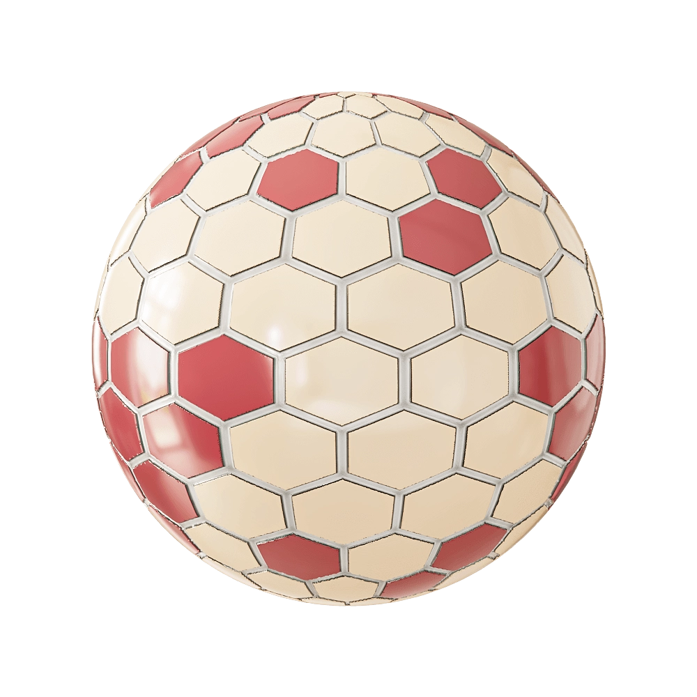 Mira ceramic – Hexagon 3D Model Mira ceramic – Hexagon 3D Model