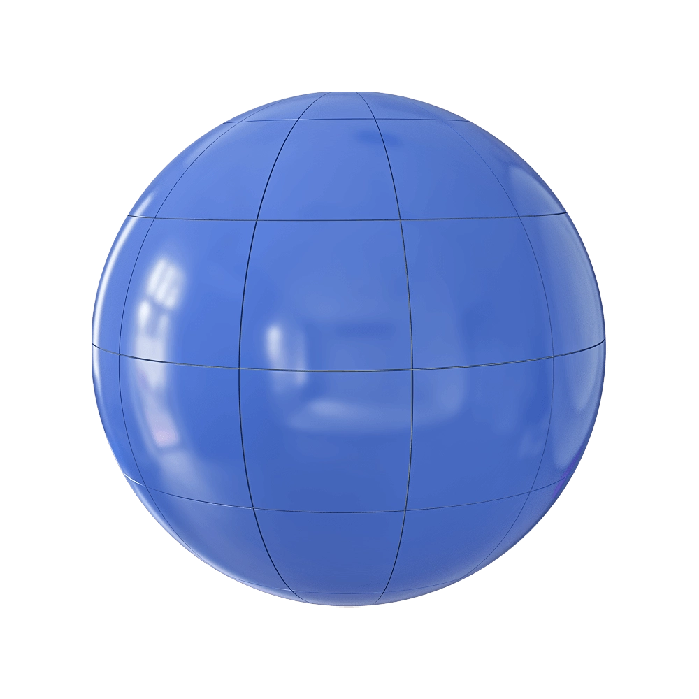 Mira ceramic – Smooth blue square 3D Model Mira ceramic – Smooth blue square 3D Model