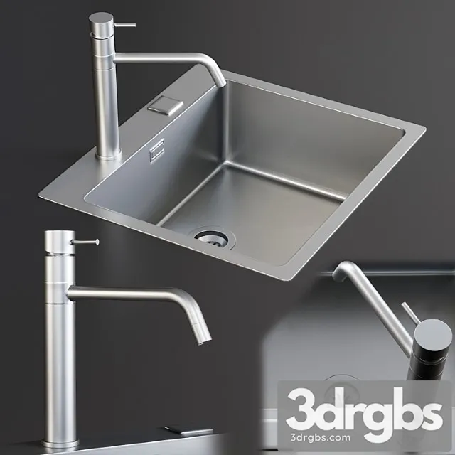 mira mixer inox 3D Model Download