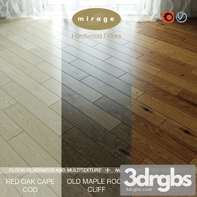 Mirage floors vol.18 3D Model Download