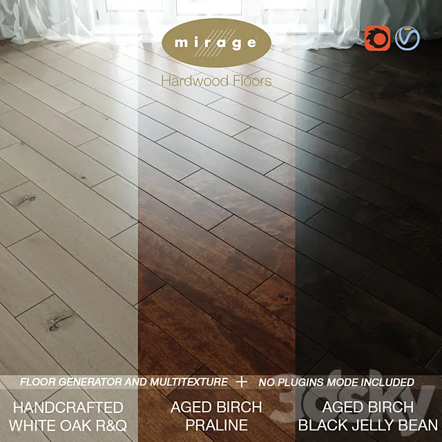 Mirage Floors Vol.2 3DModel