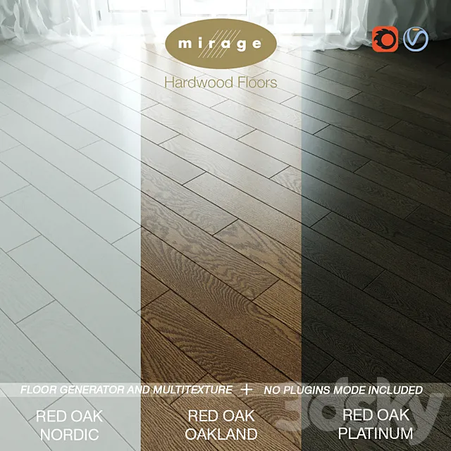 Mirage Floors Vol.25 3D Model