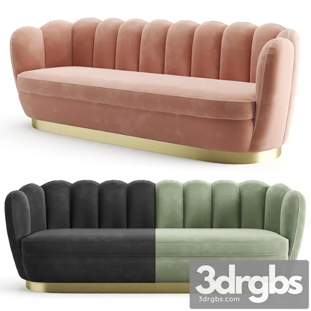 Mirage sofa 2 3D Model Download Mirage sofa 2 3D Model Download