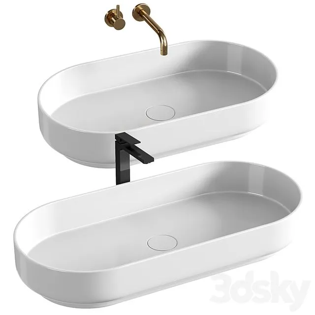 Miraggio WASHBASIN MARTA 750 3D Model