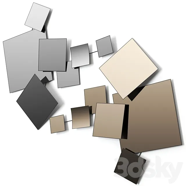 Mirallmar by Bd Barcelona Design Mirror 3DModel