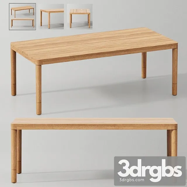 Miramar teak dining table Miramar teak dining table