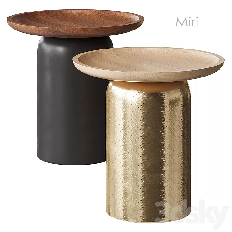 Miri Side Table West Elm 3D Model Free Download Miri Side Table West Elm 3D Model Free Download