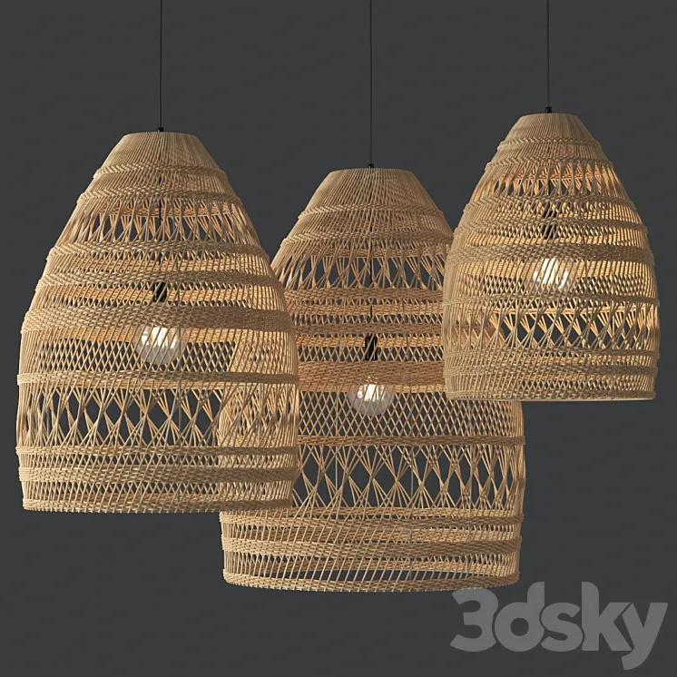 Miriam Rattan Pendant 3D Model Free Download