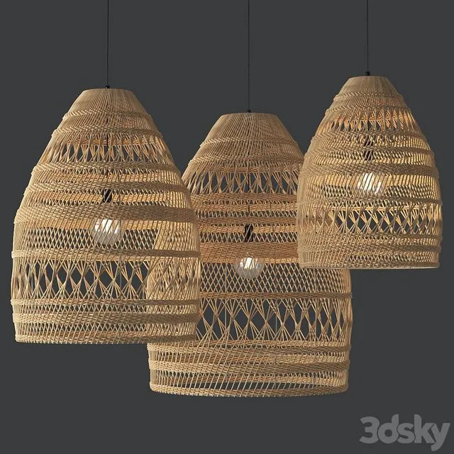 Miriam Rattan Pendant 3D Model Miriam Rattan Pendant 3D Model