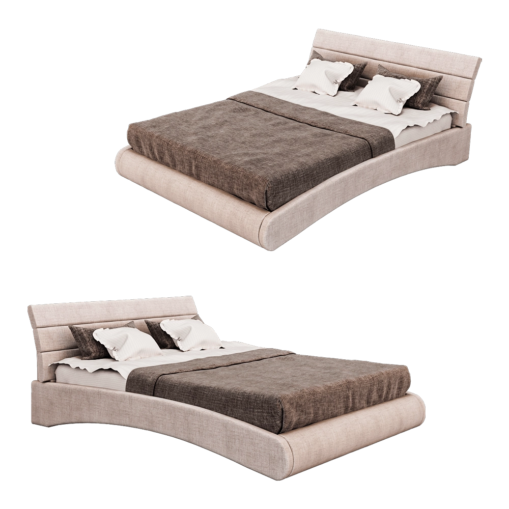 Mirlachev – Bed ELEGANCE 3D Model Mirlachev – Bed ELEGANCE 3D Model